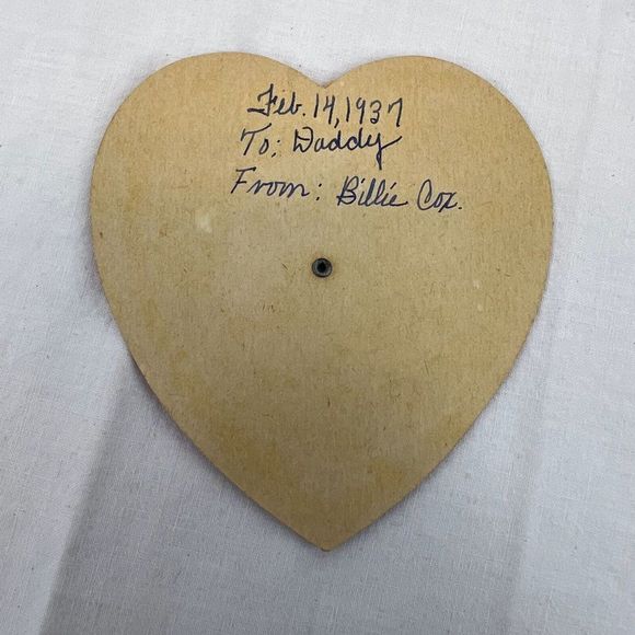 Vtg 1930s 1937 Valentine's Day Holiday Skating Heart Mechanical Card - Picture 3 of 4